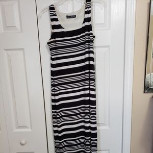 Black and white dress